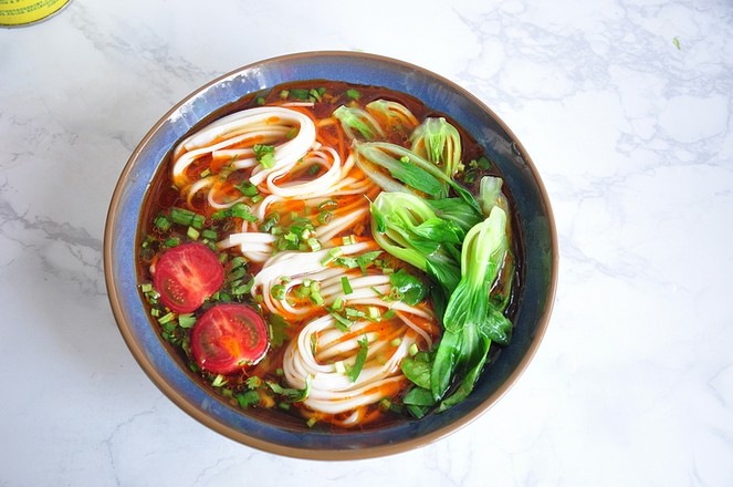 Hot and Sour Noodle Soup recipe