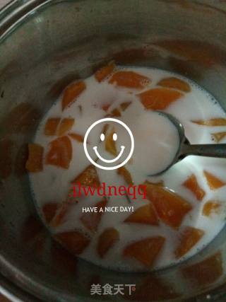Papaya Stew with Milk recipe