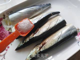 Pan-fried Saury recipe