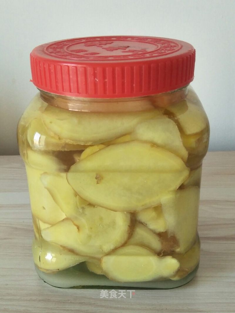 Vinegar Pickled Ginger recipe