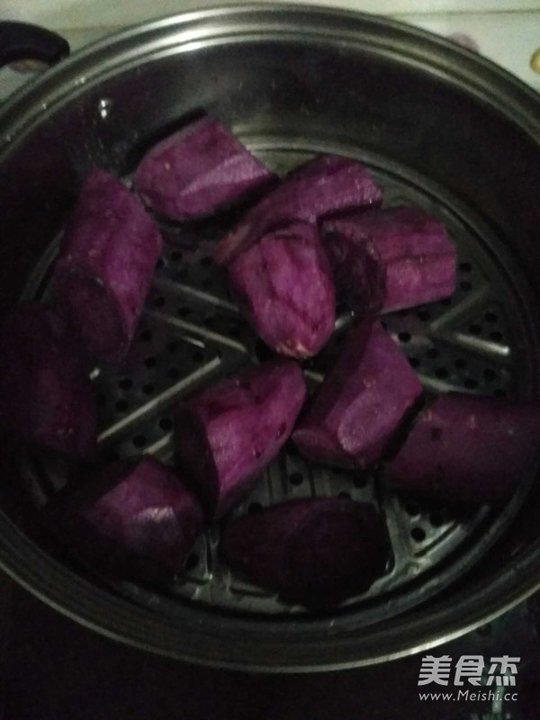 Purple Potato Cake recipe