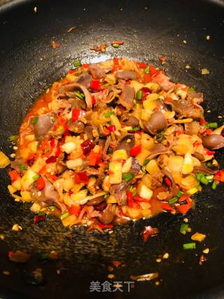 Sour and Spicy Chicken Gizzards recipe