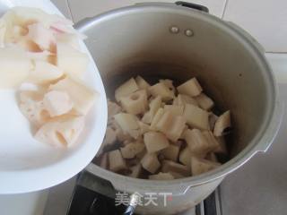 Beef Braised Lotus Root recipe