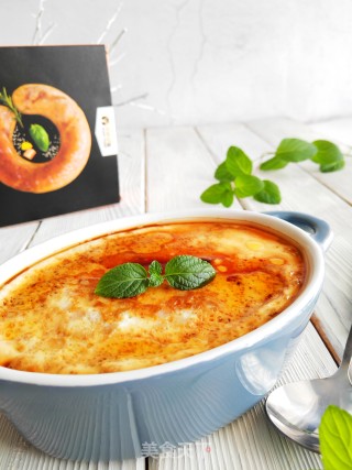 Steamed Egg with Poached Intestine recipe