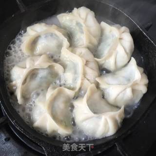 Egg Fried Dumplings recipe