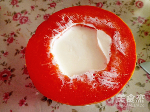 Papaya Milk Jelly recipe