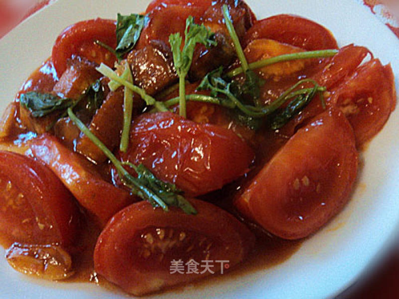 Braised Pork with Tomato recipe