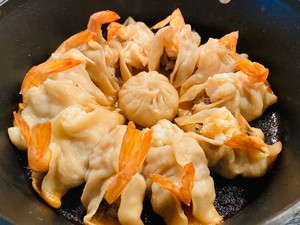 Kuaishou Fried Shrimp Dumplings recipe