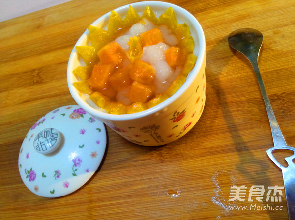 Stewed Hashima with Papaya recipe