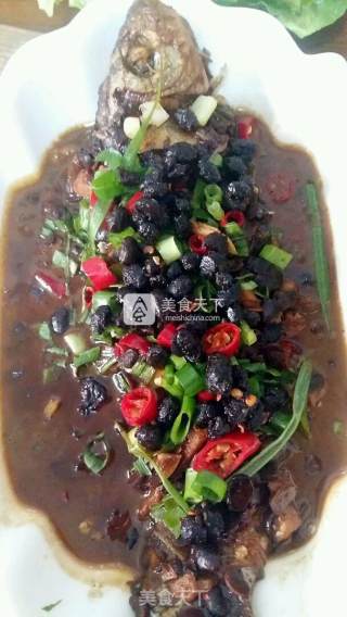 Crucian Carp with Black Bean Sauce recipe