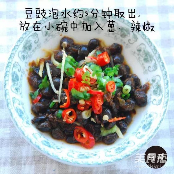 Steamed Cod with Tempeh recipe