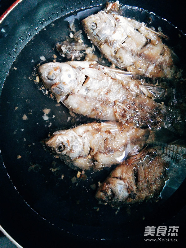 Roasted Crucian recipe