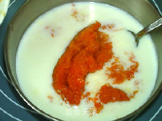 Pumpkin Soup with Milk recipe