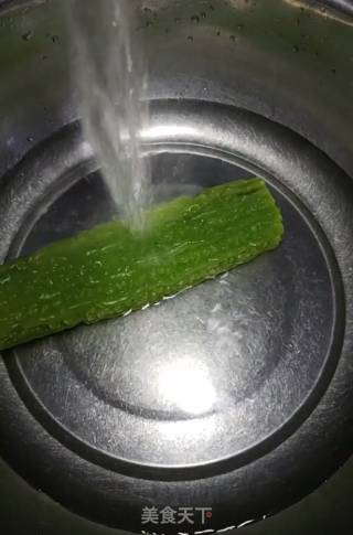 Honey Banana Bitter Gourd recipe