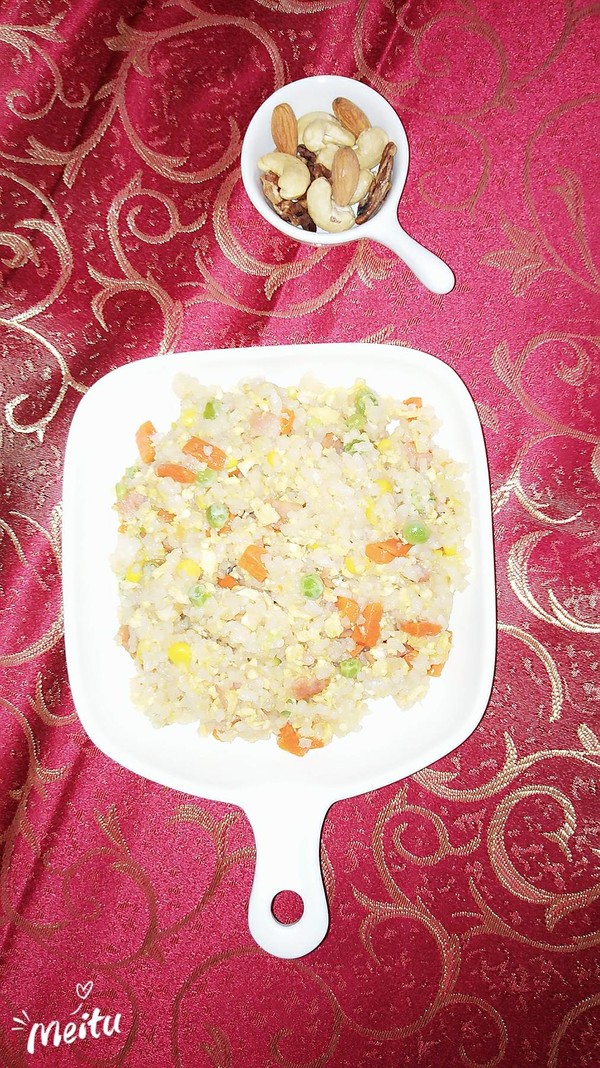 Fried Rice with Bacon and Egg recipe