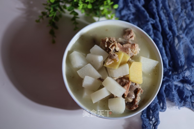 Tube Bone Radish Soup recipe