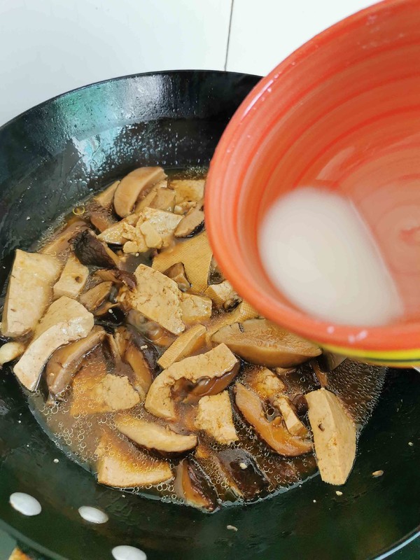 Tofu with Mushrooms recipe