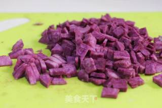 Purple Sweet Potato Oatmeal Rice Cereal recipe