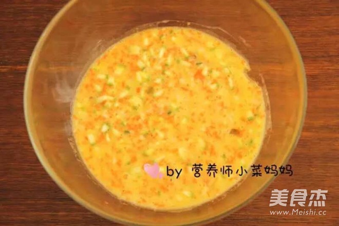 Whitebait Loofah Yam Cake Nutritionist Xiaocai Mother recipe