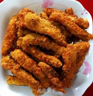 Fried Pork Tenderloin Strips recipe