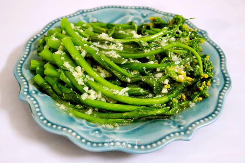 Boiled Garlic Choy Sum recipe