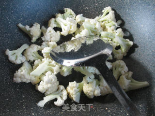 Roasted Cauliflower with Small Oil Tofu recipe