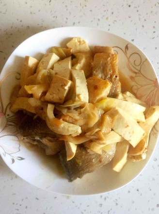 Big Yellow Croaker Stewed Tofu recipe