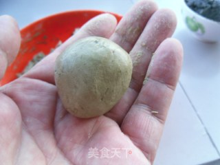 Matcha Glutinous Rice Balls recipe