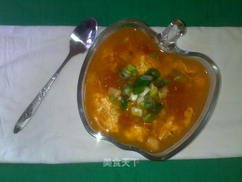 Tomato and Egg Soup recipe