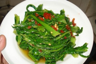 Stir-fried Lettuce Leaves recipe