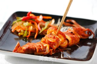 Spicy Grilled Squid recipe