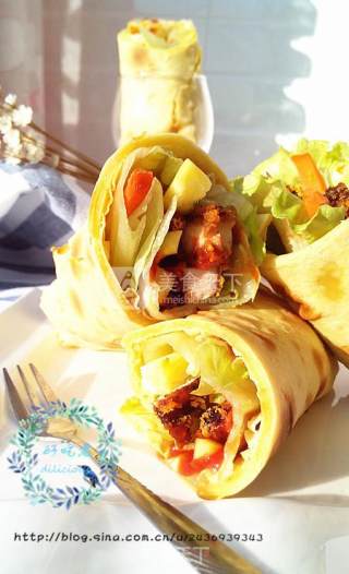 Mexican Chicken Burrito recipe