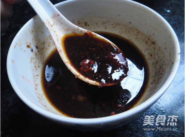 Fern Root Powder with Meat Sauce recipe