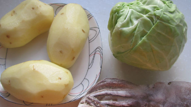 Potato Octopus Balls recipe