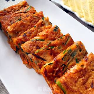 Kimchi Cake recipe