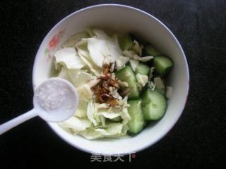 Coleslaw and Cucumber recipe