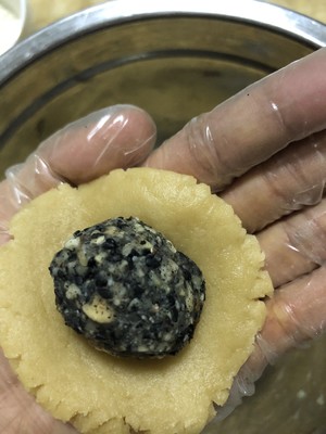 Old-fashioned Moon Cakes (puff Pastry Moon Cakes without Inverted Syrup) recipe