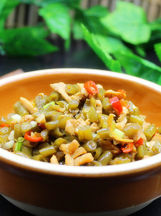 Stir-fried Minced Pork with Capers recipe