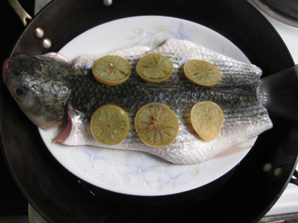 Salted Lemon Steamed Aconitum recipe