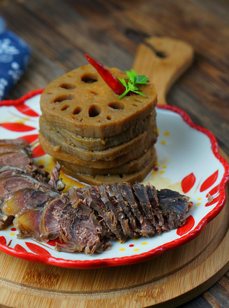 Lotus Root Stewed Beef recipe