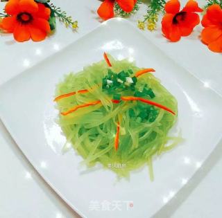 【guangdong】shredded Lettuce recipe