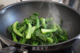 Stir-fried Kale with Bacon recipe