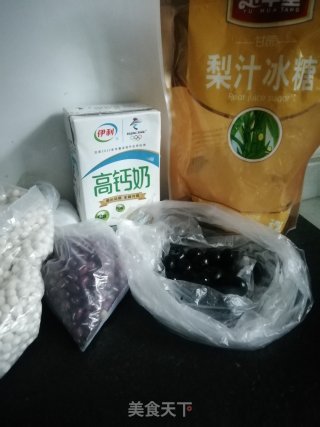 Summer Dessert~blueberry*red Bean*sago Sauce recipe