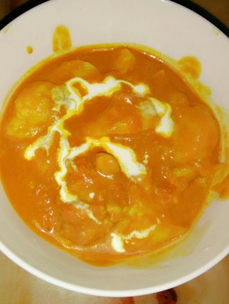 Warm Heart in Winter-butter Curry Chicken recipe