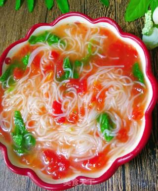 Tomato and Cabbage Noodle Soup recipe