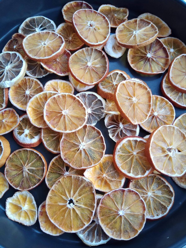 Fruit Tea with Dried Oranges and Dried Lemons recipe