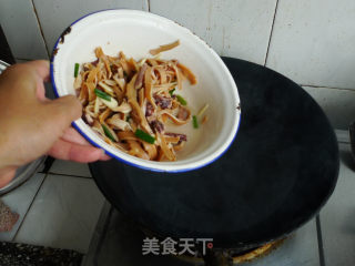 Snake Gourd Fried Squid recipe