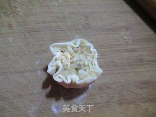 Shii Mai with Mushroom Minced Meat and Sticky Rice recipe