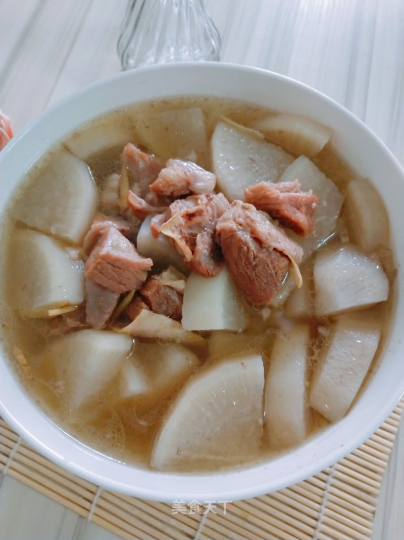 Stewed Beef Brisket with Radish recipe
