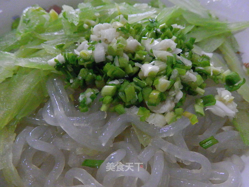 Cold Potato Powder and Celery recipe